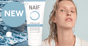 Naïf Circular Face Scrub nieuw product bij Magnus