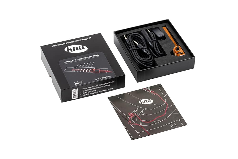 KNA NG-2 — Pickup met volumeregeling voor klassieke en flamenco gitaar - Afbeelding 2