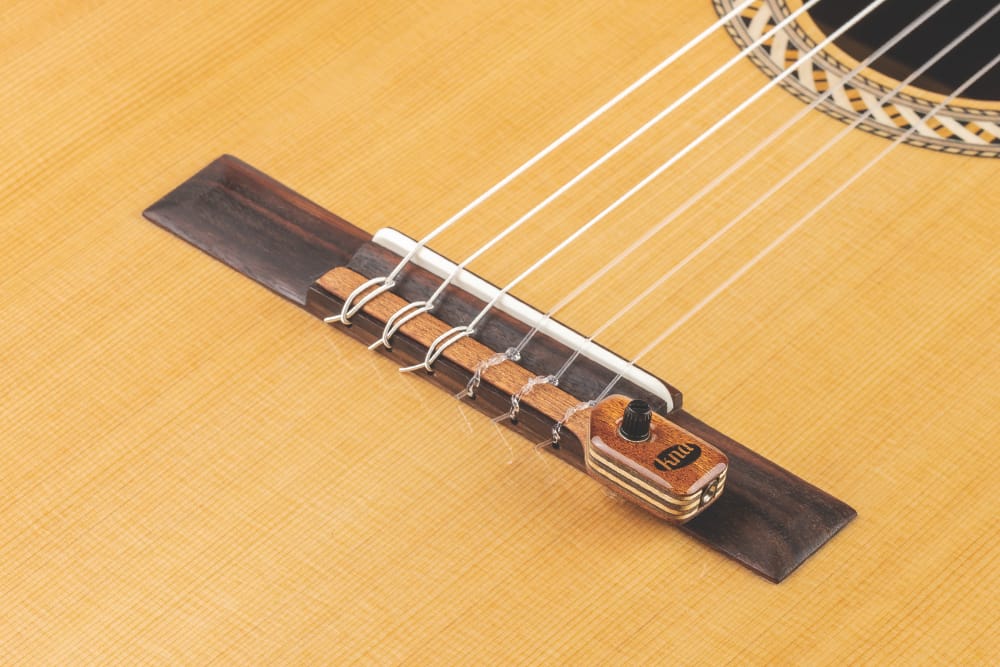 KNA NG-2 — Pickup met volumeregeling voor klassieke en flamenco gitaar
