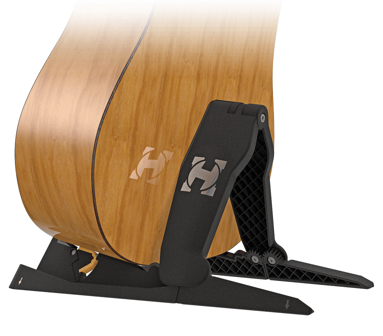 Hercules HCGS-200B Guitar Stand opvouwbaar - Afbeelding 4