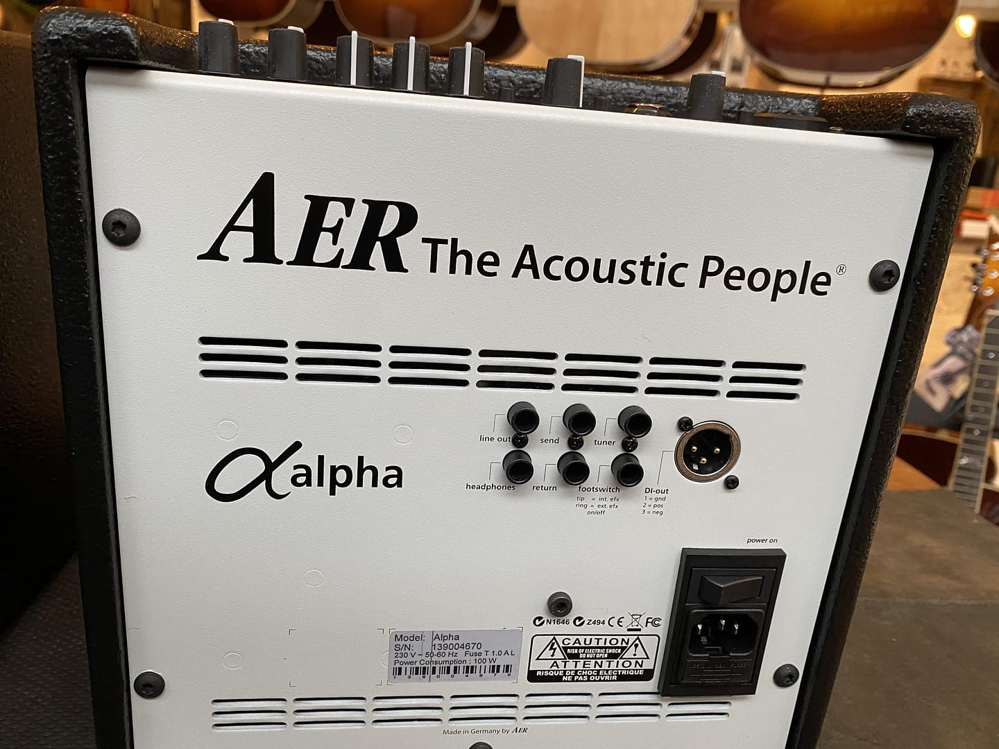 AER Alpha acoustic amp - Afbeelding 6