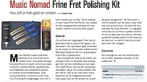 Music Nomad Frine Fret polishing kit
