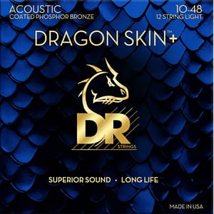 DR strings DAP-10/12 Dragon Skin+ (12 string)