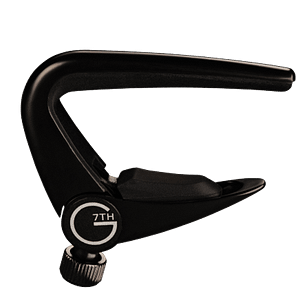 G7th Capo Newport 6string acoustic black