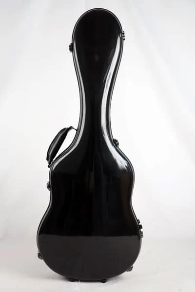 Gitaar Koffer van Glasvezel – Mat Zwart (concertgitaar) - Afbeelding 3