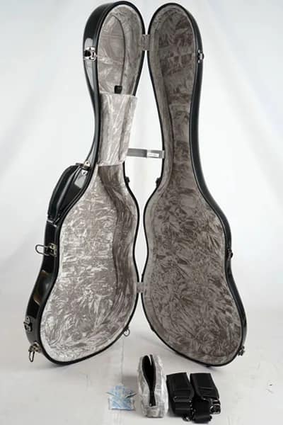 Gitaar Koffer van Glasvezel – Mat Zwart (concertgitaar)