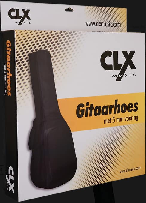 Gitaar hoes voor 3/4 (reis) gitaar (10mm)