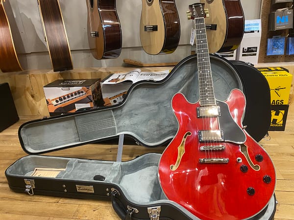 Eastman T386 thinline Kent Armstrong RD - Afbeelding 2