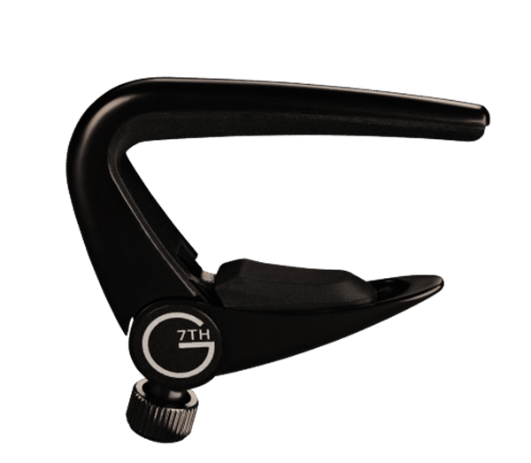 G7th Capo Newport 6string acoustic black