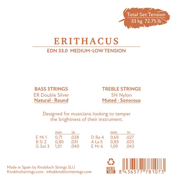 Knobloch Erithacus SN Nylon 33.0 EDN - Afbeelding 2