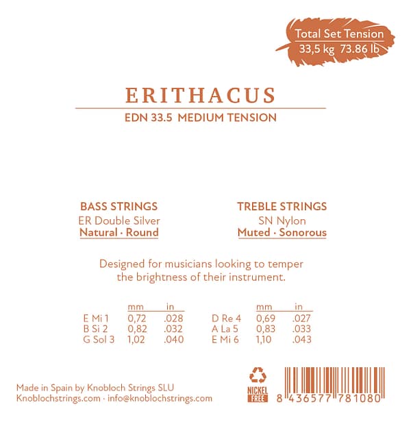 Knobloch Erithacus SN Nylon 33.5 EDN - Afbeelding 2