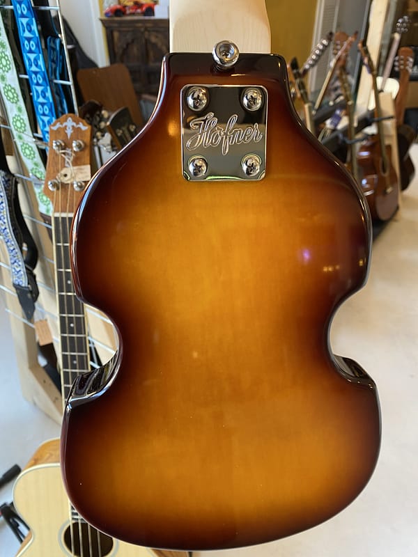 Hofner shorty violin bass SunBurst - Afbeelding 3
