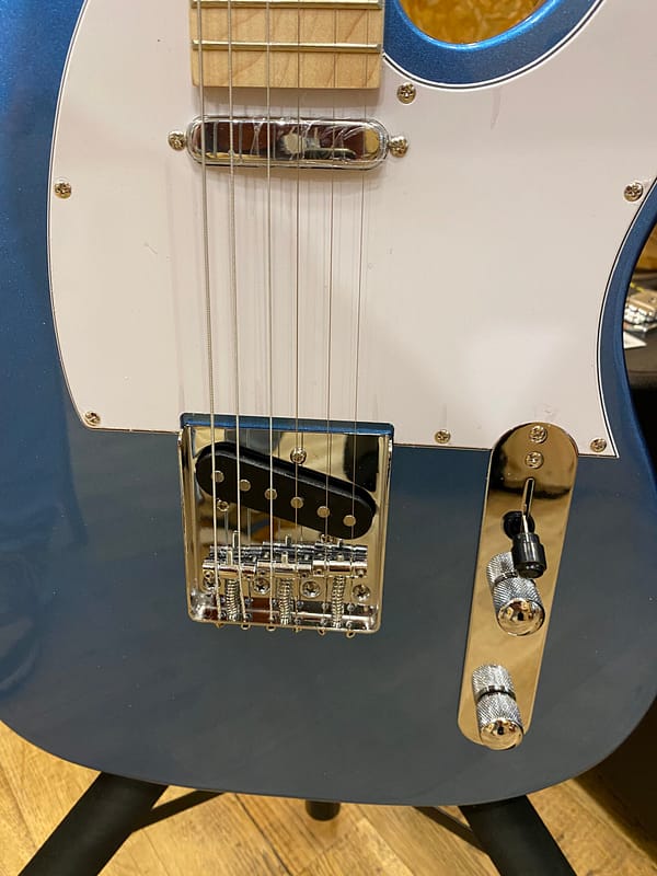 Gould Telecaster style Metallic Blue - Afbeelding 6