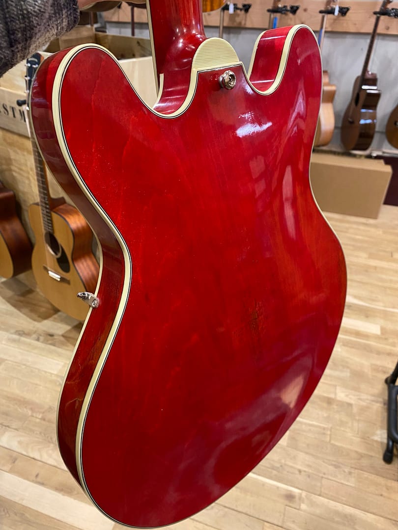 Eastman T64/V antique red met bigsby - Afbeelding 4