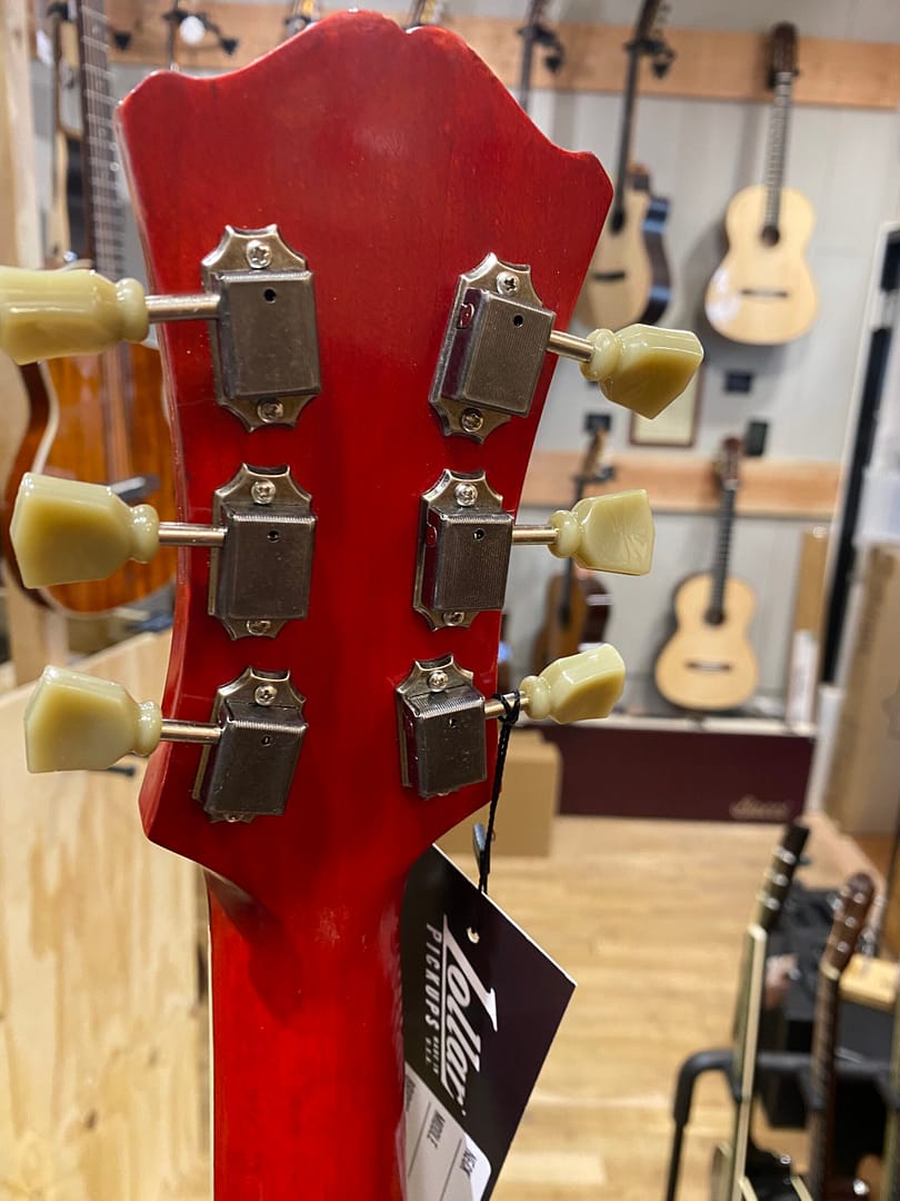 Eastman T64/V antique red met bigsby - Afbeelding 5