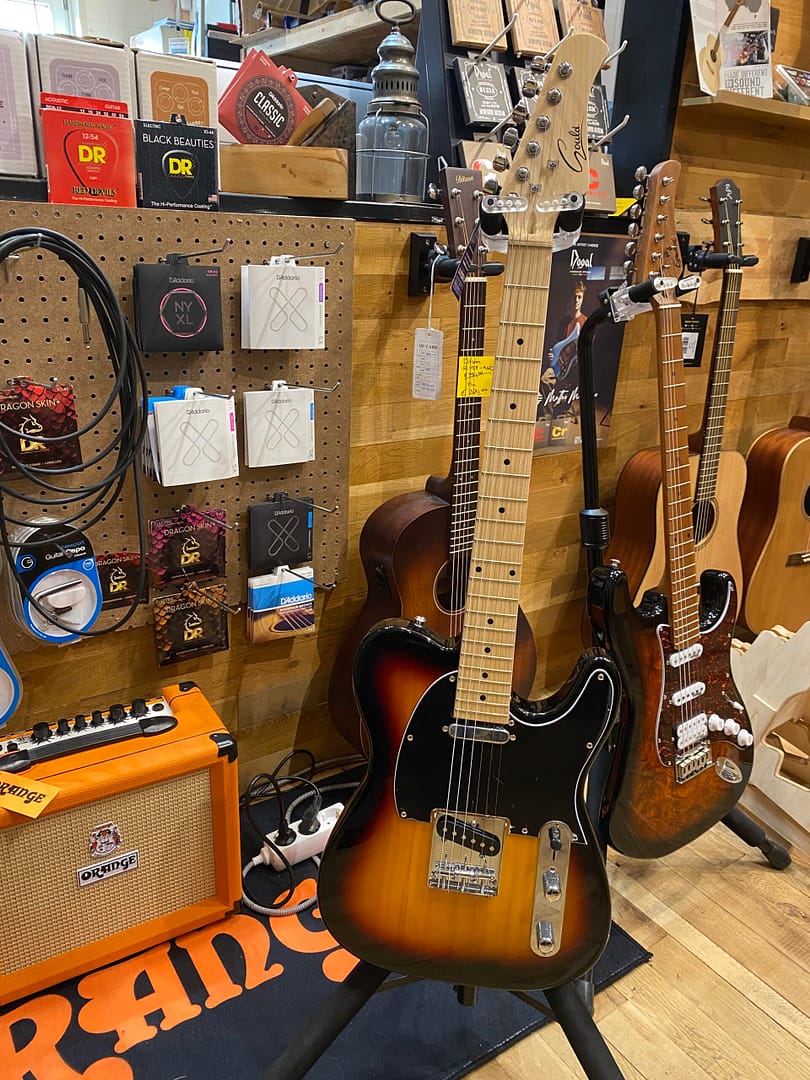 Gould Telecaster style Tennessee Sunburst