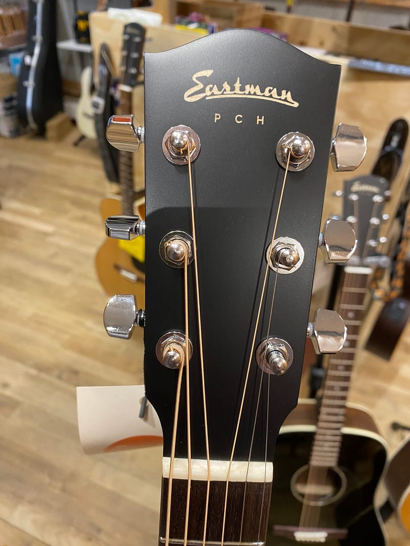 Eastman PCH2-TG black travel guitar - Afbeelding 5