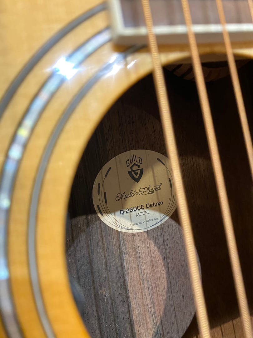 Guild Westerly D-260CE (sold) - Afbeelding 5