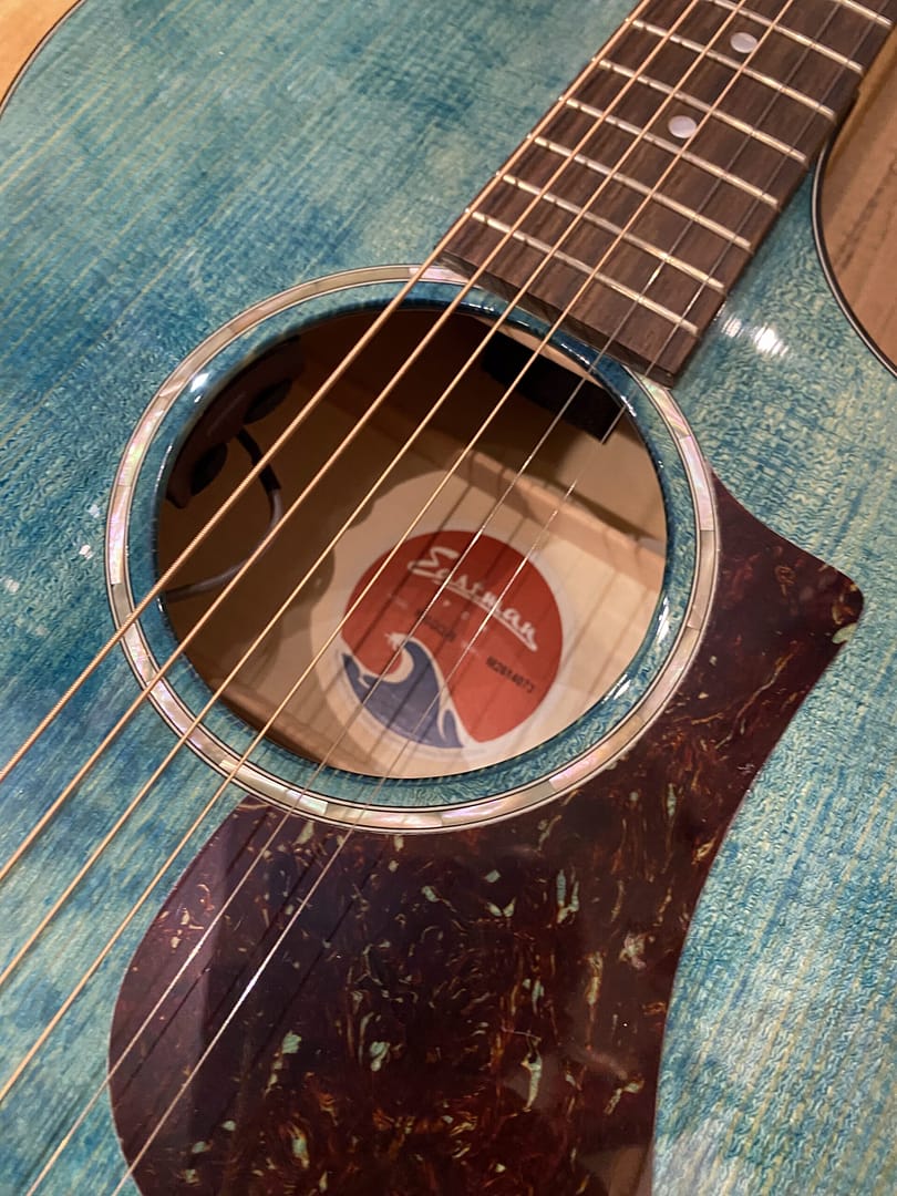Eastman PCH3-GACE-FB — Grand Auditorium Cutaway, Faded Blue - Afbeelding 4