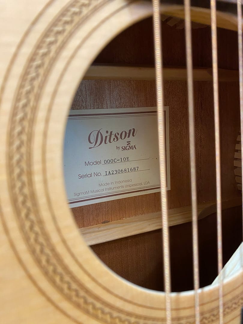 Ditson by Sigma 000C-10E - Afbeelding 4