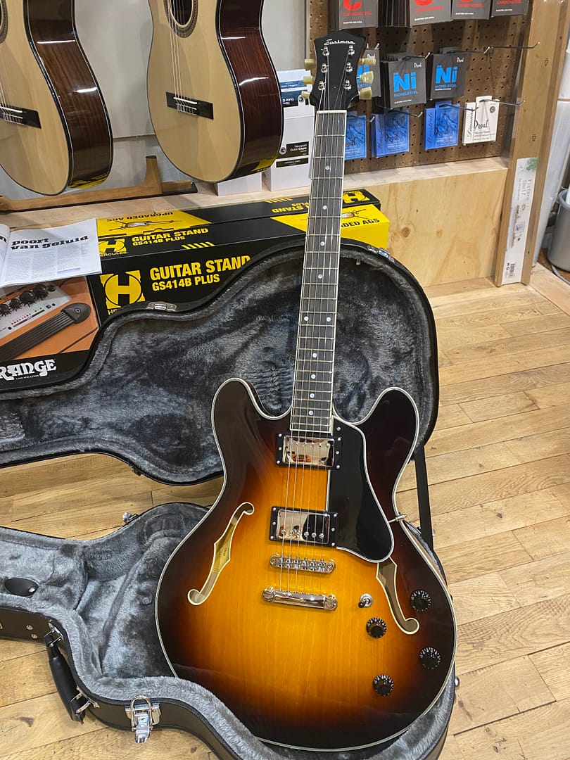 Eastman T386 thinline Kent Armstrong SB