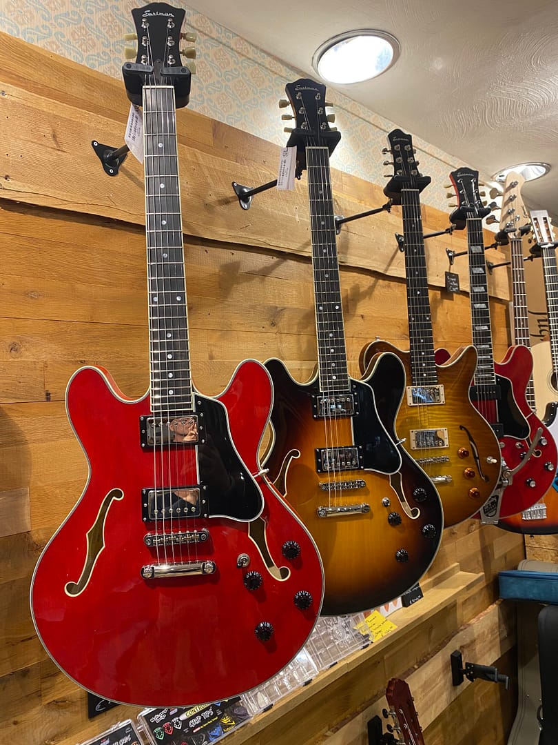 Eastman T386 thinline Kent Armstrong SB - Afbeelding 6