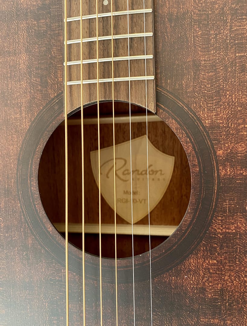 Randon RGI-10-vt dreadnought gitaar - Afbeelding 2