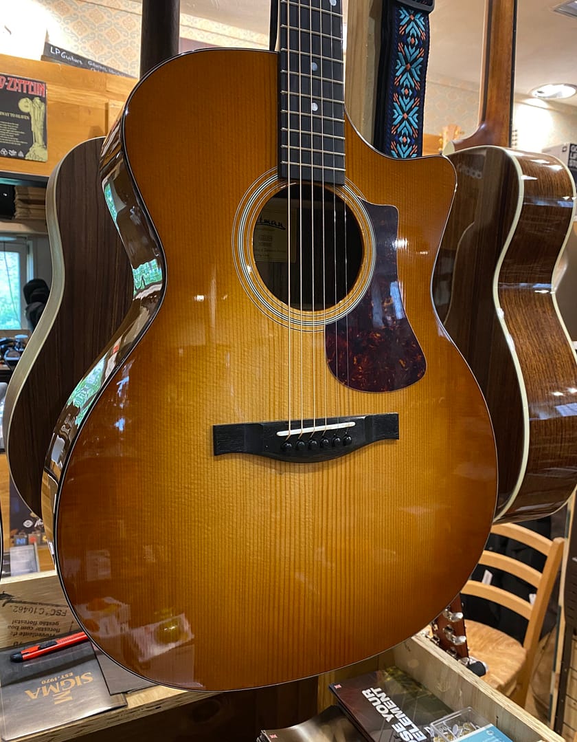 Eastman AC222-CE DLX Goldburst - Afbeelding 2