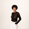 Top Grace & Mila "Prairie" Noir - Afbeelding 2