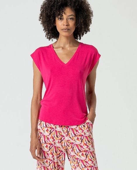 T-shirt Surkana Fuchsia