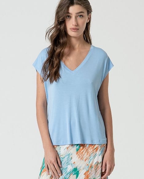 T-shirt Surkana Ice Blue