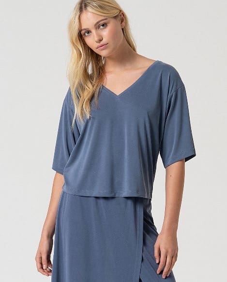 T-shirt Surkana Lavendel
