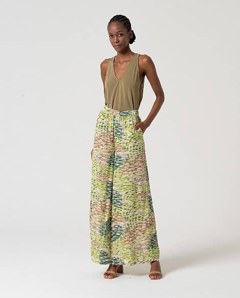 Broek Surkana print