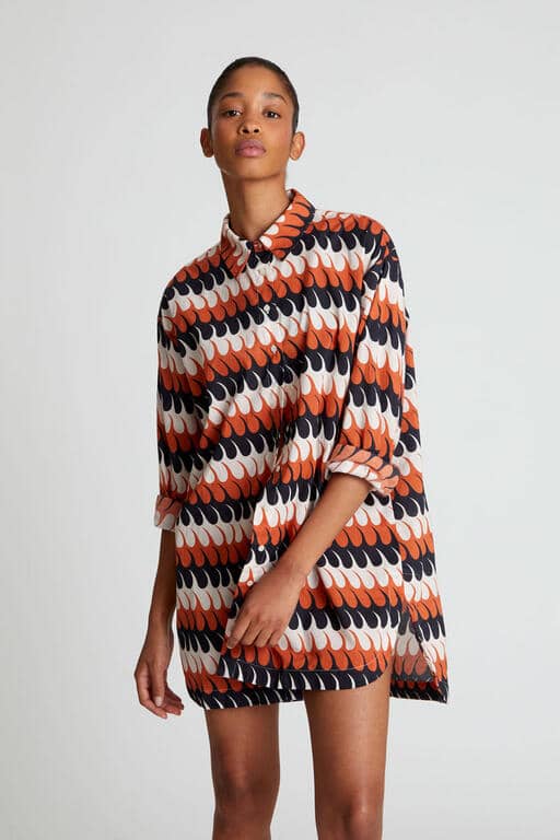 Blouse Compañia Fantastica "Brown"