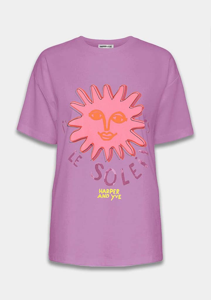 T-shirt Harper & Yve "Lesoleil" - Afbeelding 2