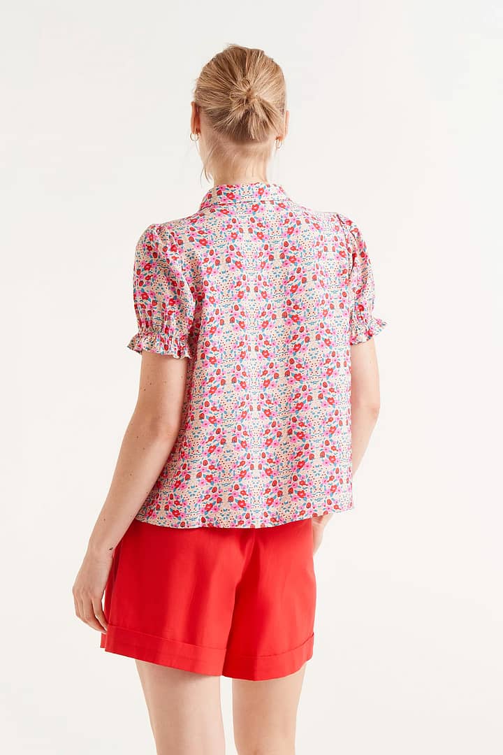 Blouse Compañia Fantastica " Flowers" - Afbeelding 4