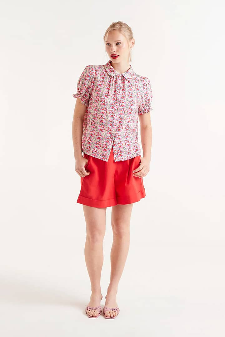 Blouse Compañia Fantastica " Flowers" - Afbeelding 2