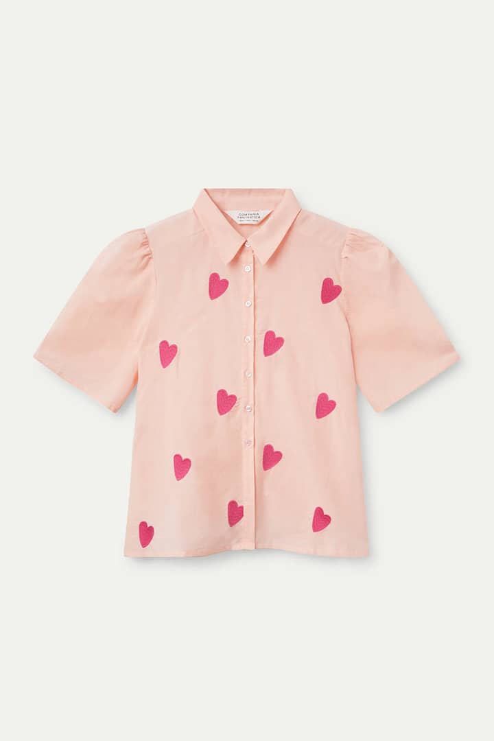Blouse Compañia Fantastica "Harts" - Afbeelding 3