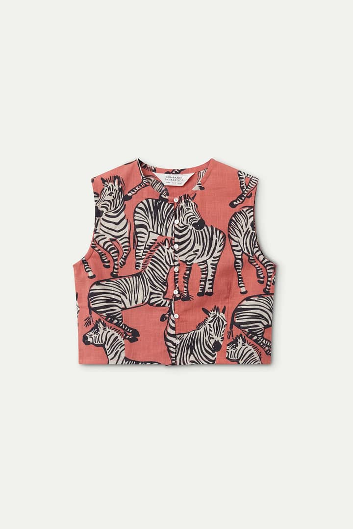 Top Compañia Fantastica "Zebra" - Afbeelding 2