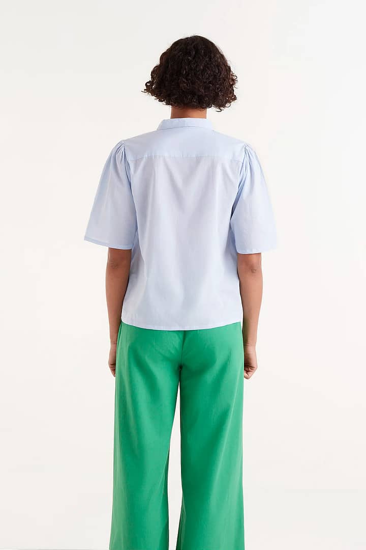 Blouse Compañia Fantastica "Blue" - Afbeelding 3