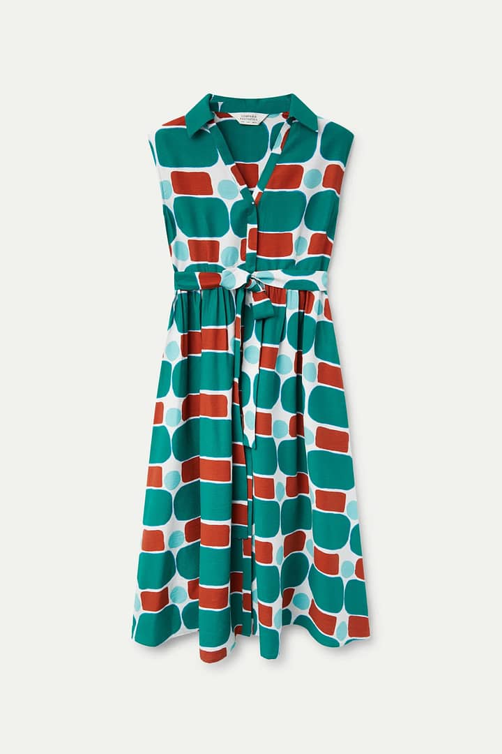 Jurk Compañia Fantastica "Retro" - Afbeelding 4