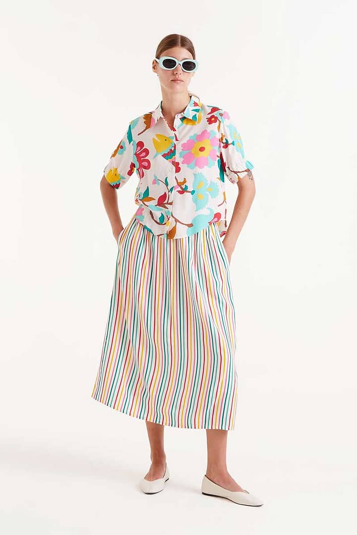 Blouse Compañia Fantastica "Summer" - Afbeelding 2