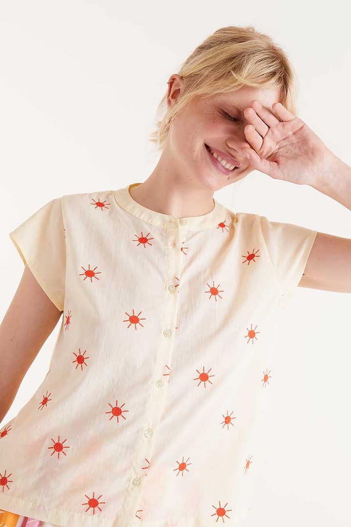 Blouse Compañia Fantastica "Yellow"