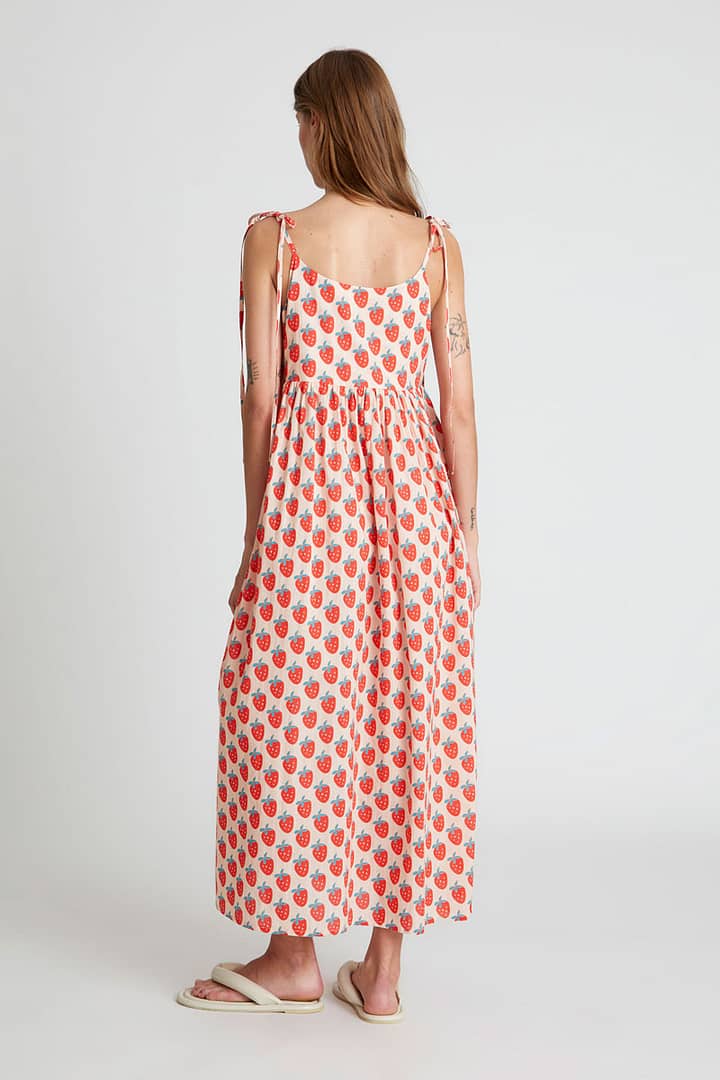 Jurk Compañia Fantastica "Strawberry" - Afbeelding 4