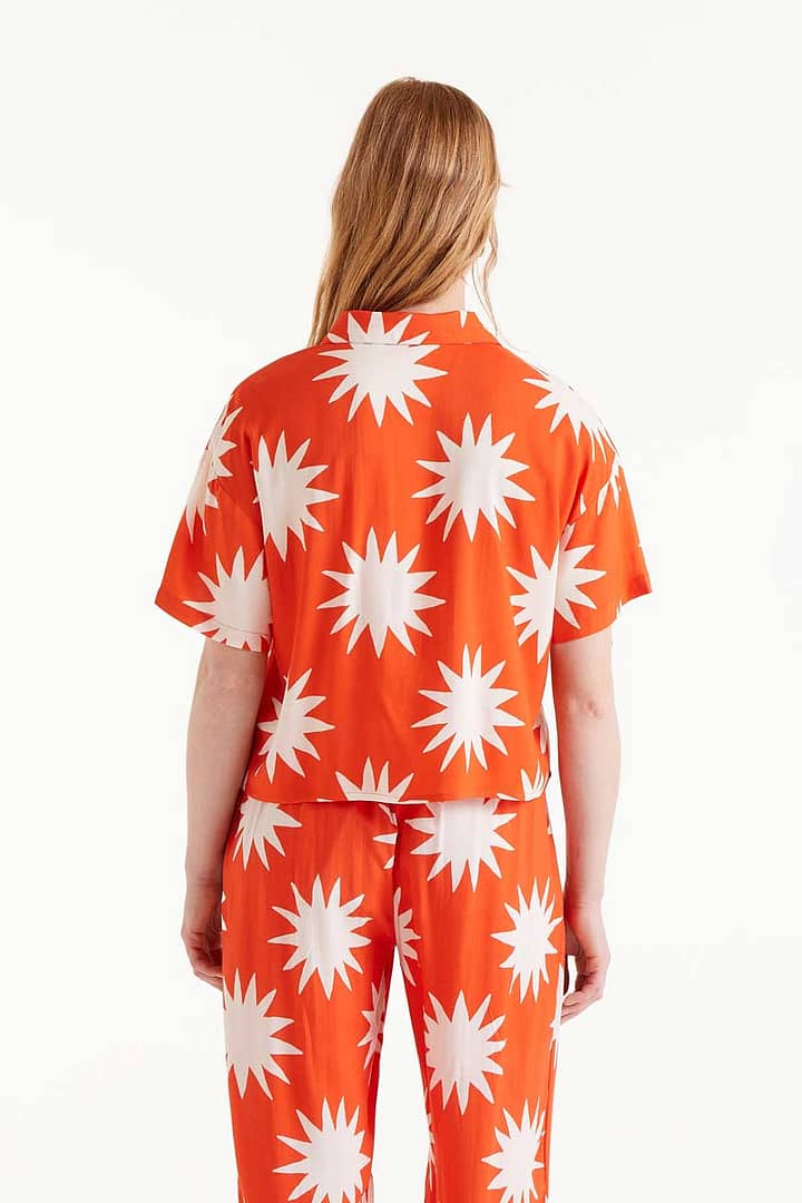 Blouse Compañia Fantastica "Orange" - Afbeelding 2