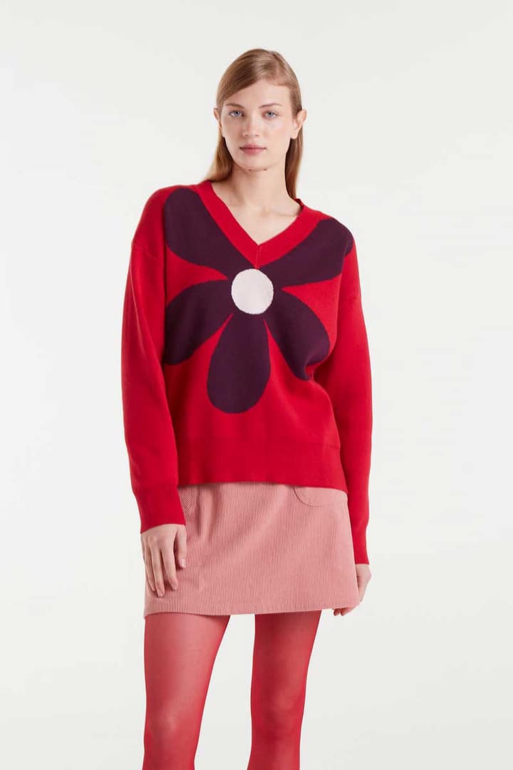 Trui Compañia Fantastica "Daisy" Red