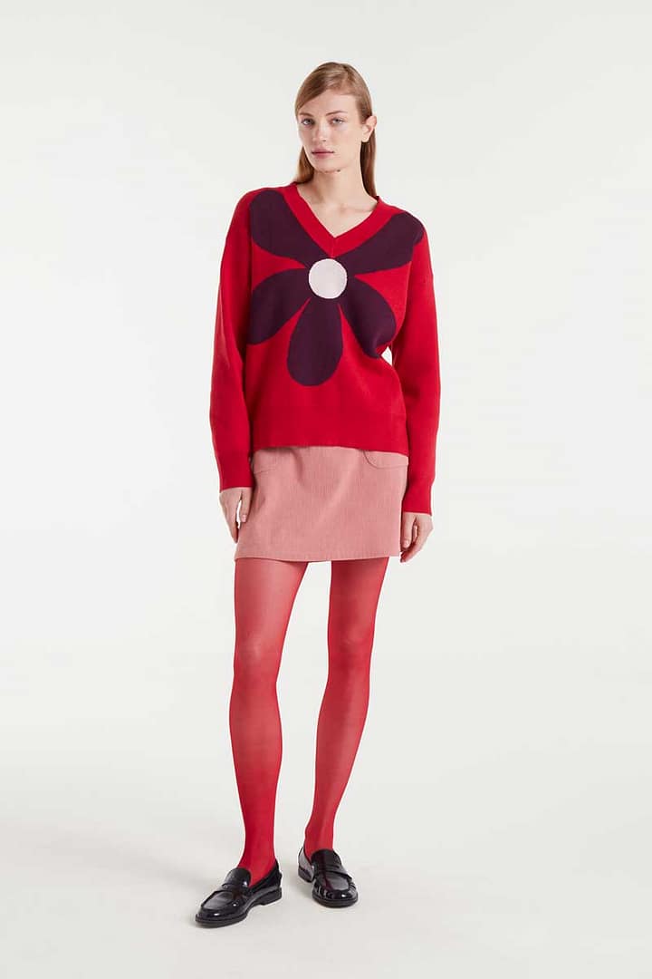 Trui Compañia Fantastica "Daisy" Red - Afbeelding 2