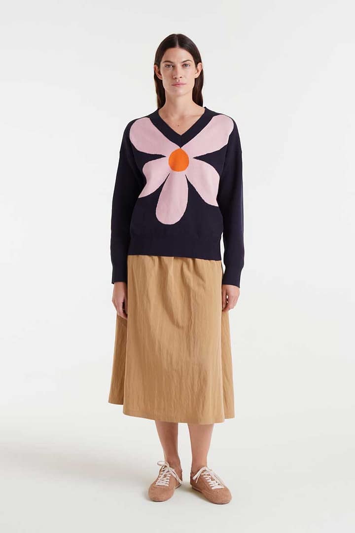 Trui Compañia Fantástica "Daisy" Blue - Afbeelding 3
