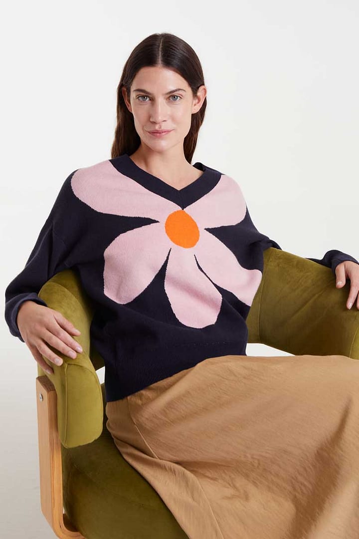 Trui Compañia Fantástica "Daisy" Blue