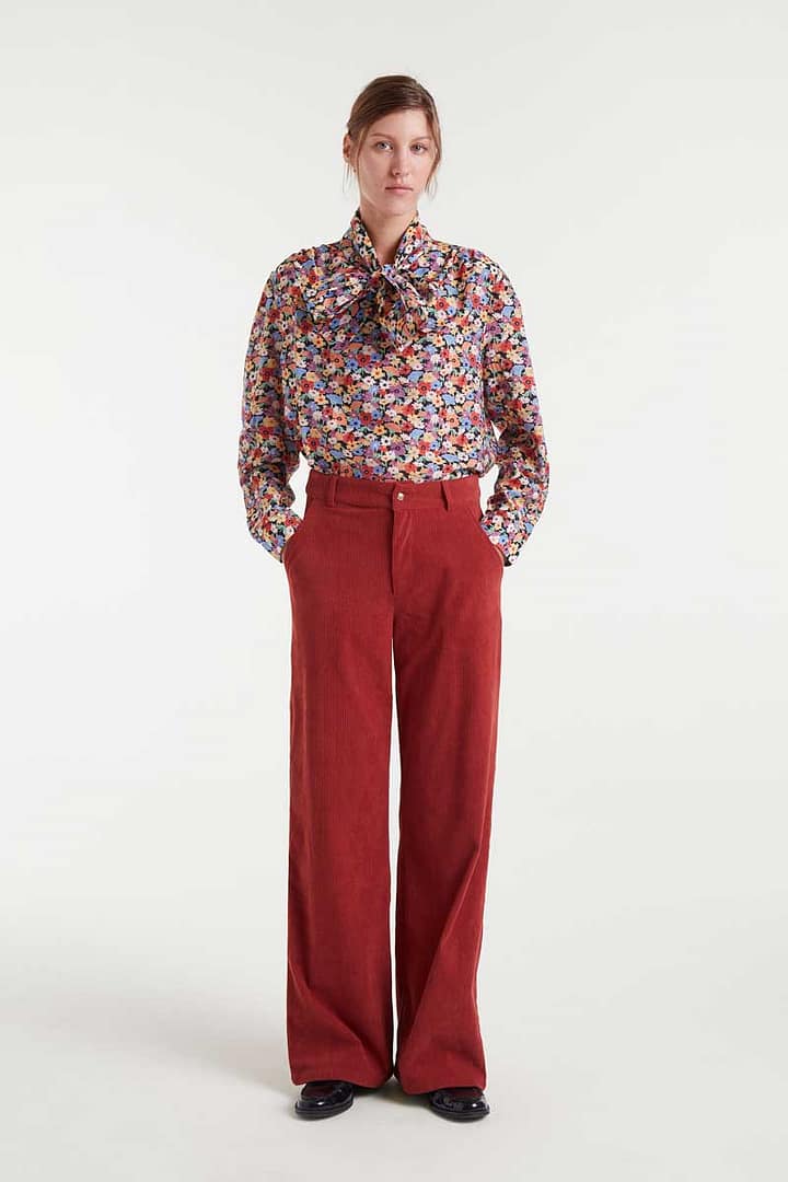 Blouse Compañia Fantastica "Bow" - Afbeelding 5
